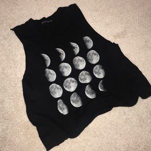 Moon phase tank top